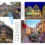 Cosis Colmar - 2 Chambres - 4 Pers - Duplex - Parking - Wifi