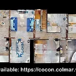 Le Cocon Colmarien - Proche Centre Ville Et Gare - Stationnement Gratuit - 10 Personnes