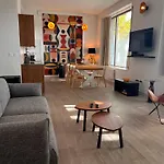 Au Cheval Blanc - Appartement Familial 6P Parking Prive Proche Colmar Centre