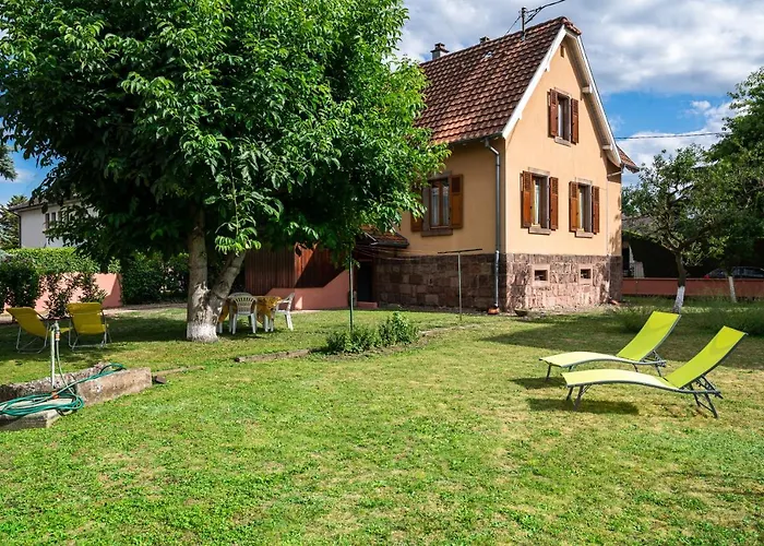 La Maison De Vacances De Colmar Et Son Jardin