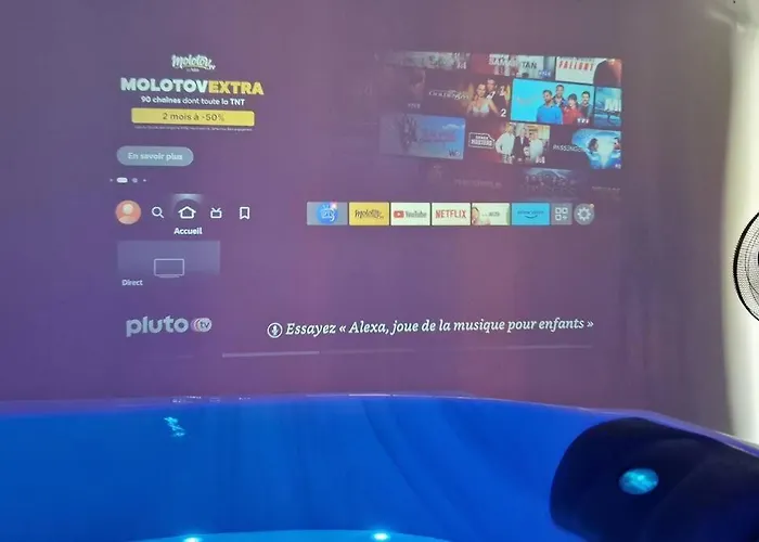 Le Reve Spa Sauna Ecran Cinema