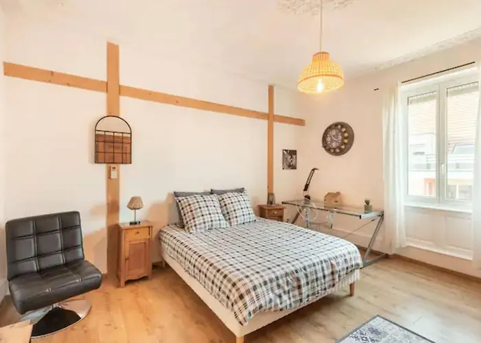Colmar-Famille&Pro-3 chambres - 8 pers-Wifi-clim