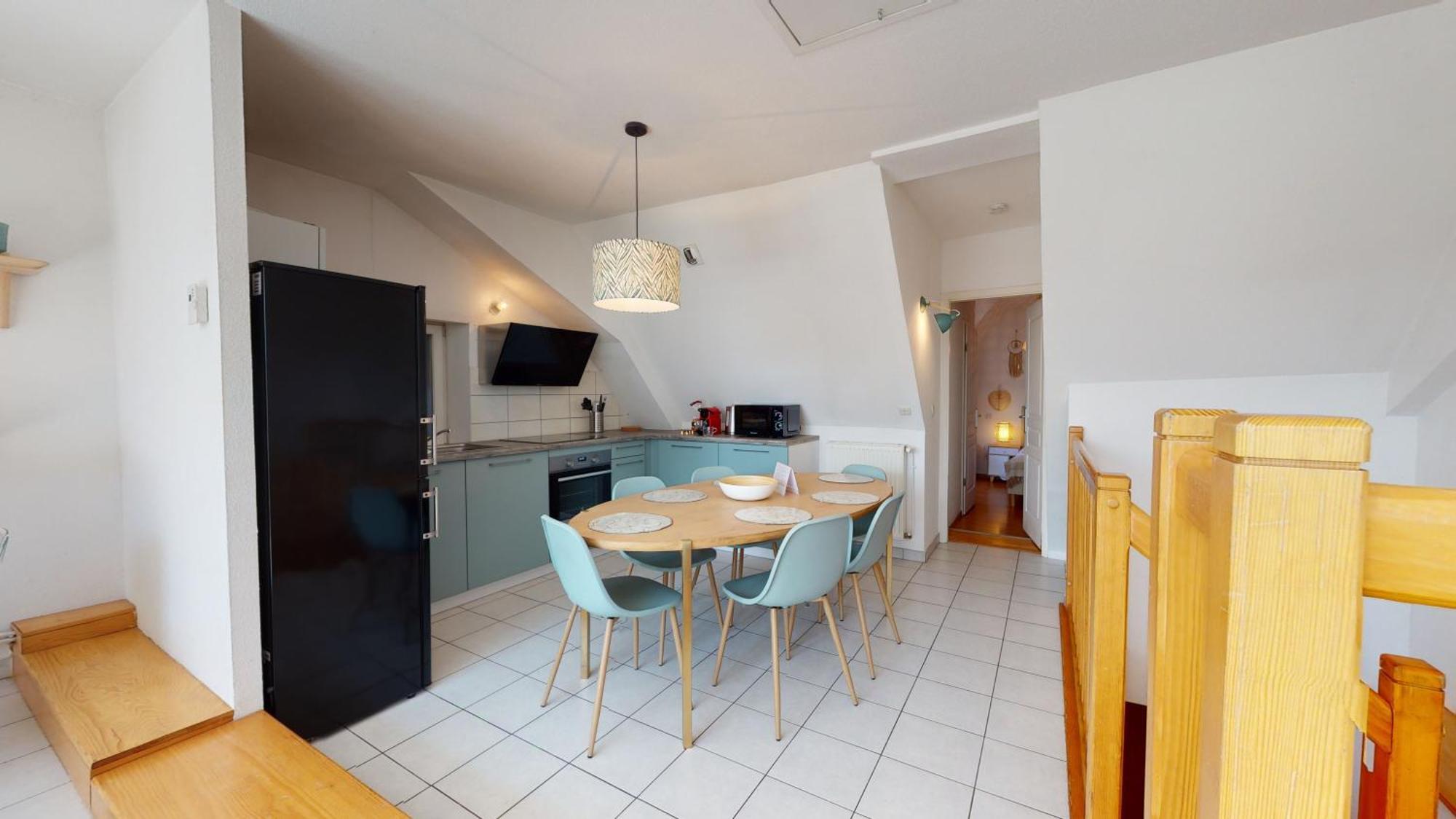 Duplex Des Dominicains - 1 Parking Gratuit - Hypercentre 6 Personnes Colmar