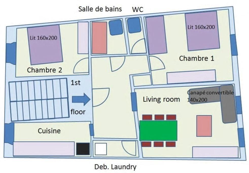 At In The Center Of Appartement *