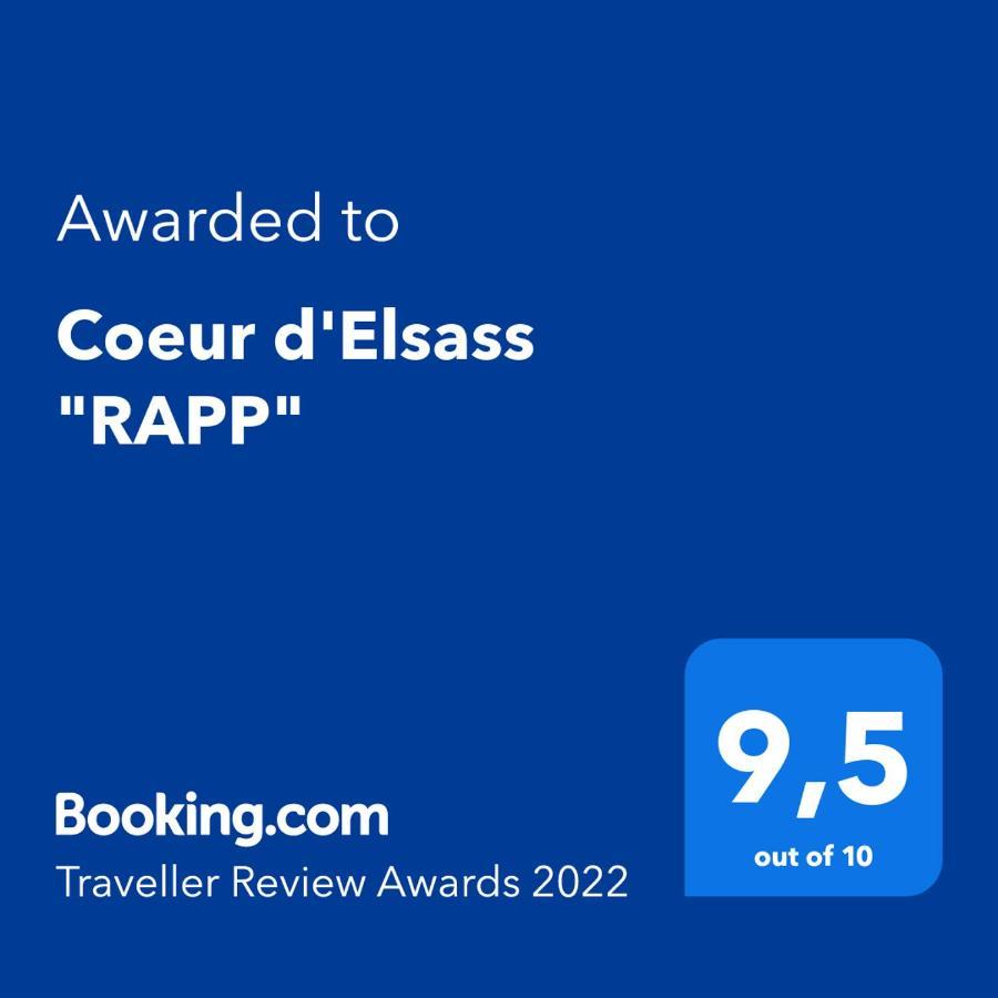 Coeur D'elsass Rappappartement Avec Parking Appartement Colmar