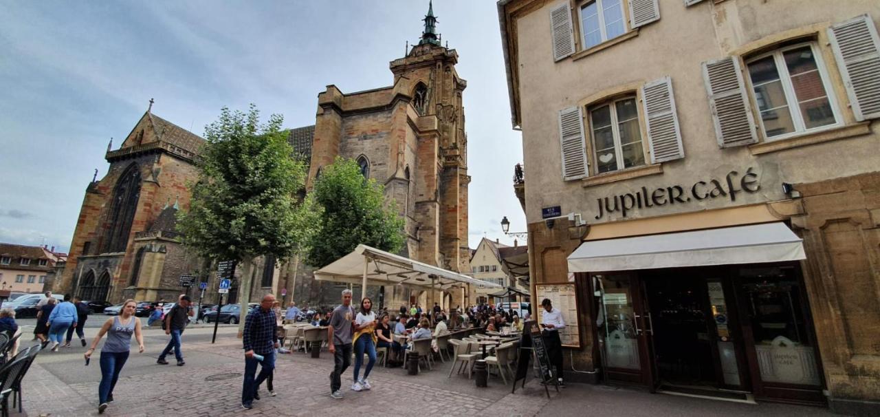 Le Blue St Léon : 2 Pièces Cozy Lit King Size Wifi Appartement Colmar