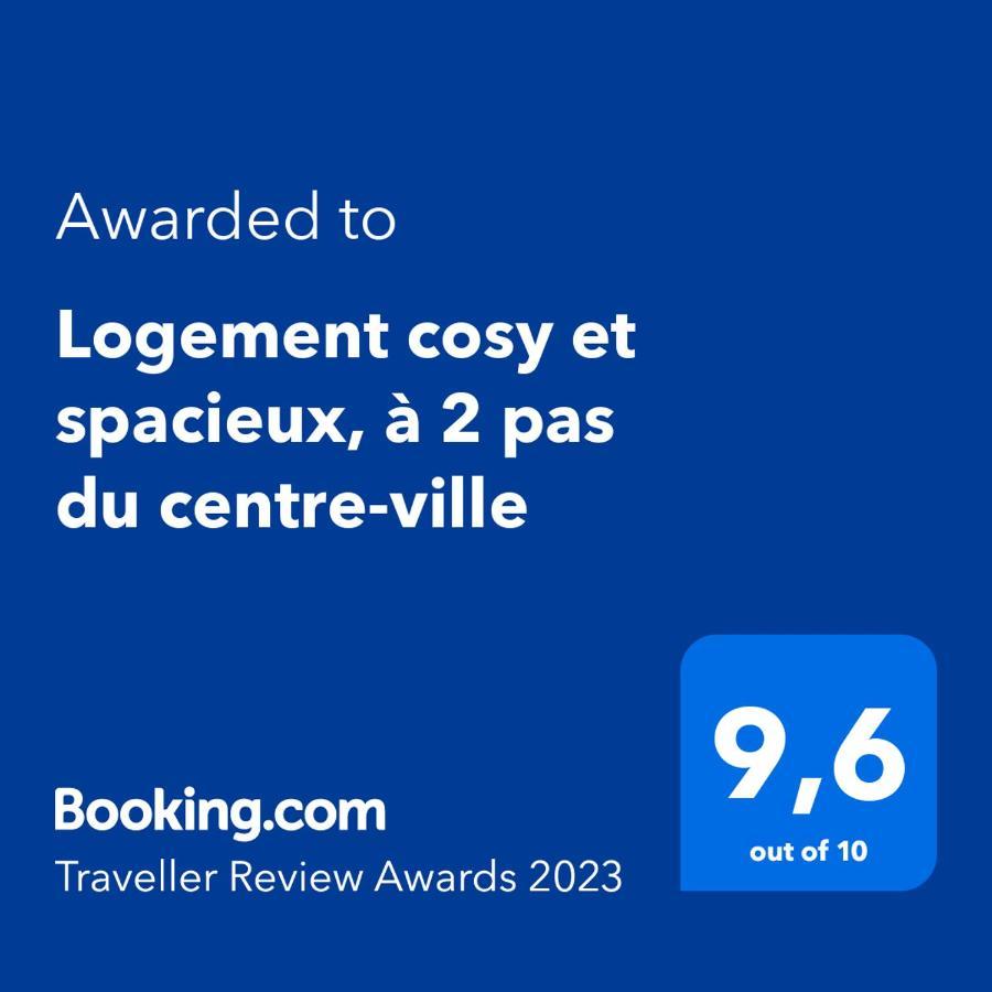Logement Cosy Et Spacieux, A 2 Pas Du Centre-ville Appartement