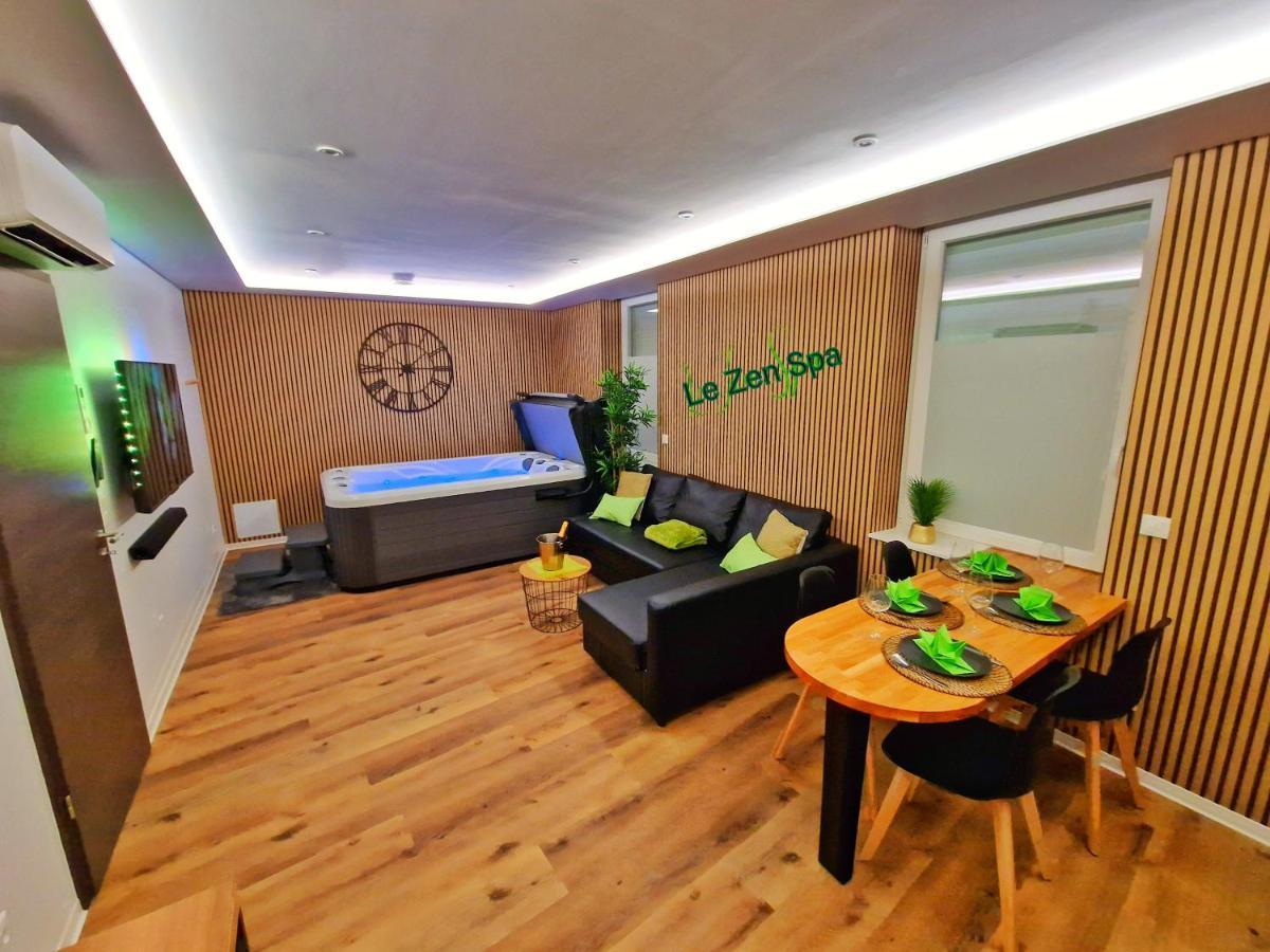 Zen Spa-4 Pers-jacuzzi-parking-clim-colmar *