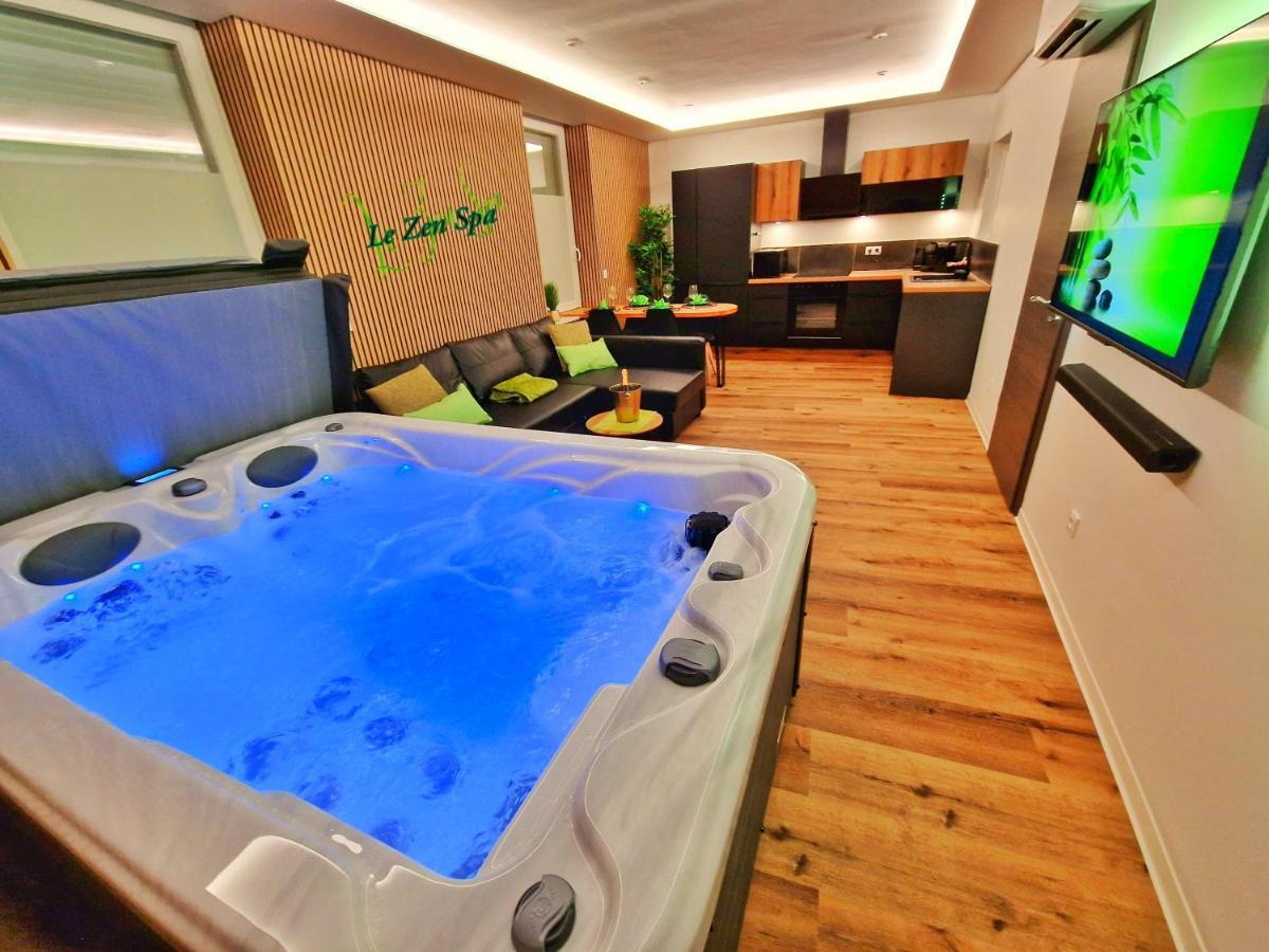 Zen Spa-4 Pers-jacuzzi-parking-clim-colmar *