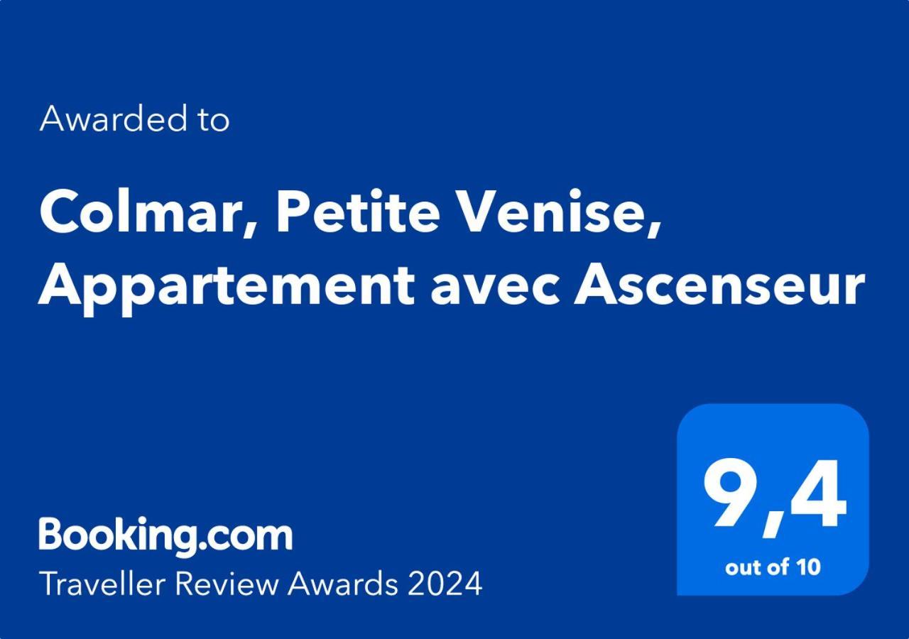 Colmar, Petite Venise, Avec Ascenseur Appartement