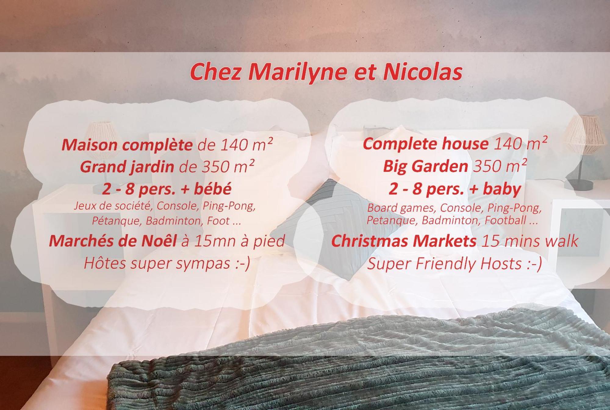 Maison 140m2 Au Calme - Beau Jardin - A 15mn A Pied Du Centre-ville De Ferienhaus *