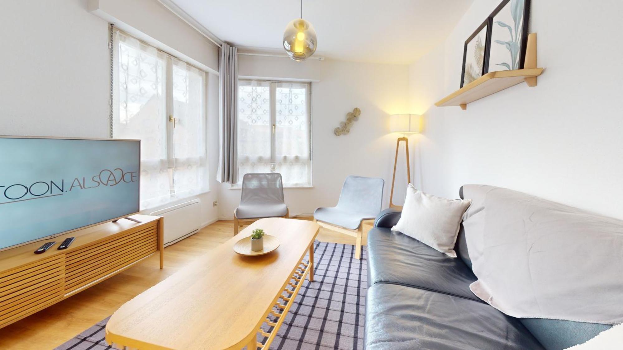 Elegance, 6 Pers 1 Parking Appartement