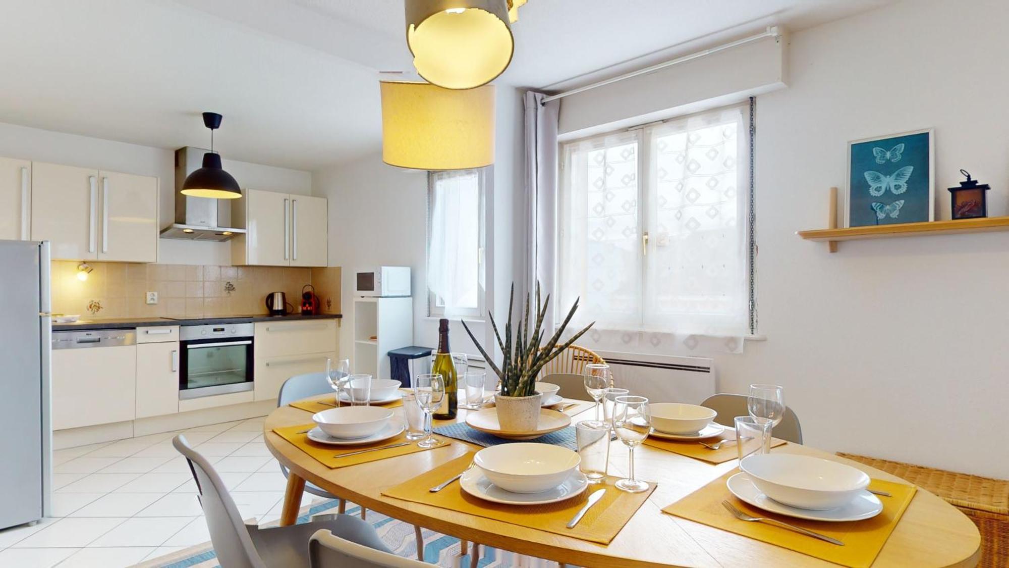 Appartement Elegance, 6 Pers 1 Parking Colmar
