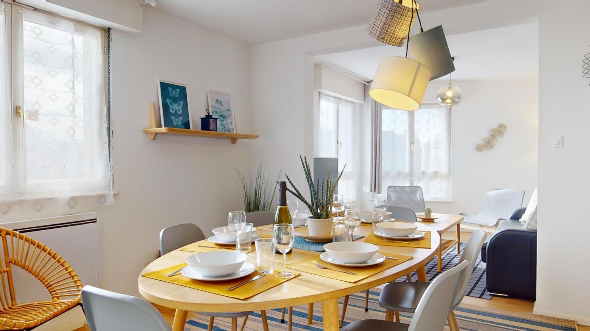 Elegance, 6 Pers 1 Parking Appartement Colmar