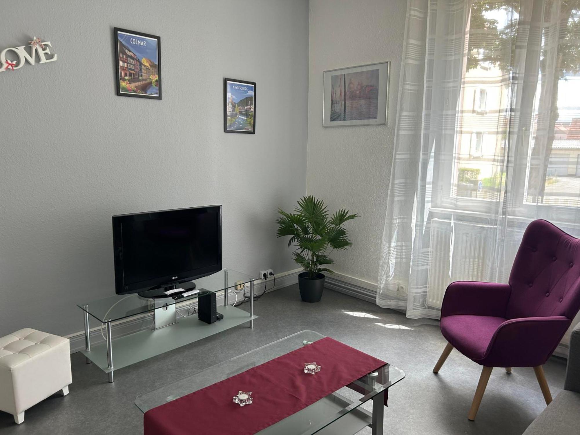 Appartement T3 Tres Calme - Le Bartholdi - Centre De