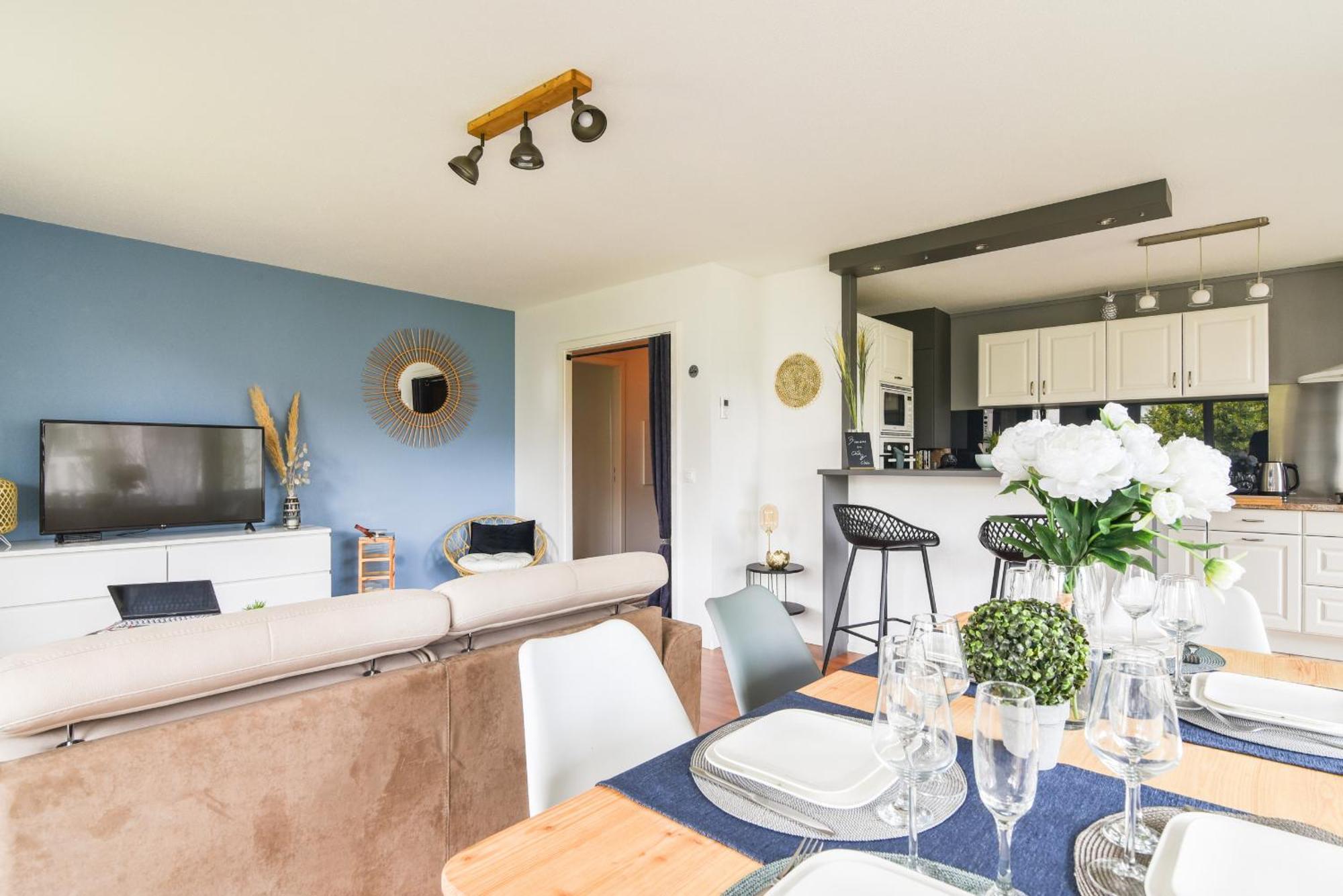 Le Chill&chic Terrasse - Parking Apartment