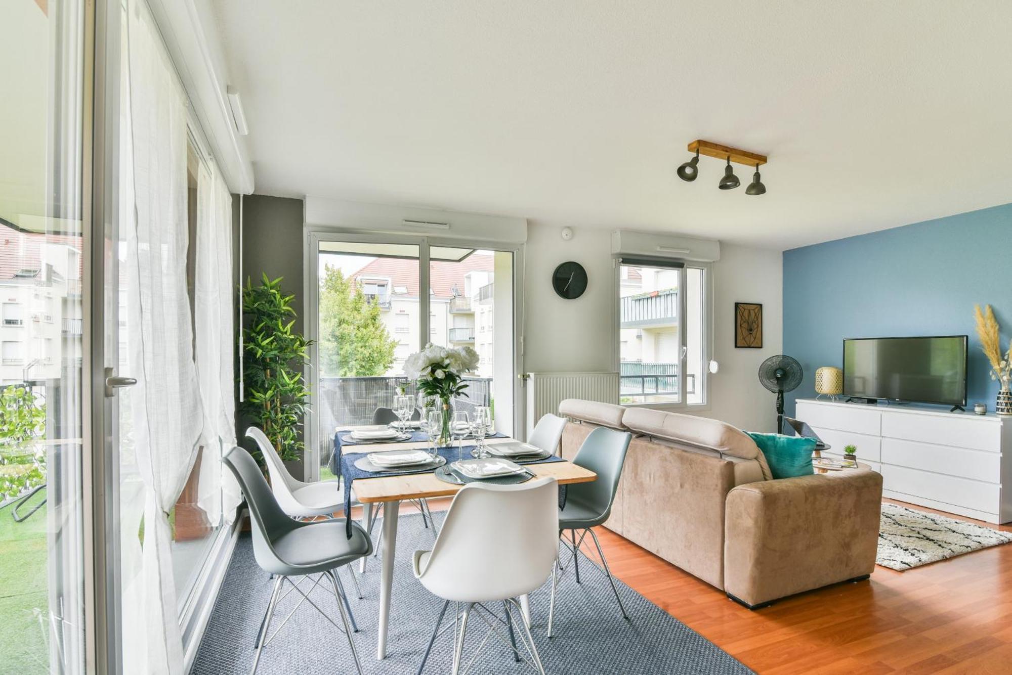 Le Chill&chic Terrasse - Parking Apartment
