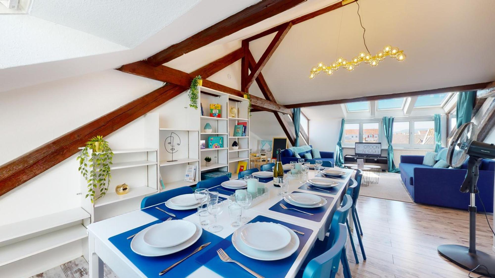 Apartment Le Cocon Colmarien - Proche Centre Et Gare - Stationnement Gratuit - 10 Personnes *