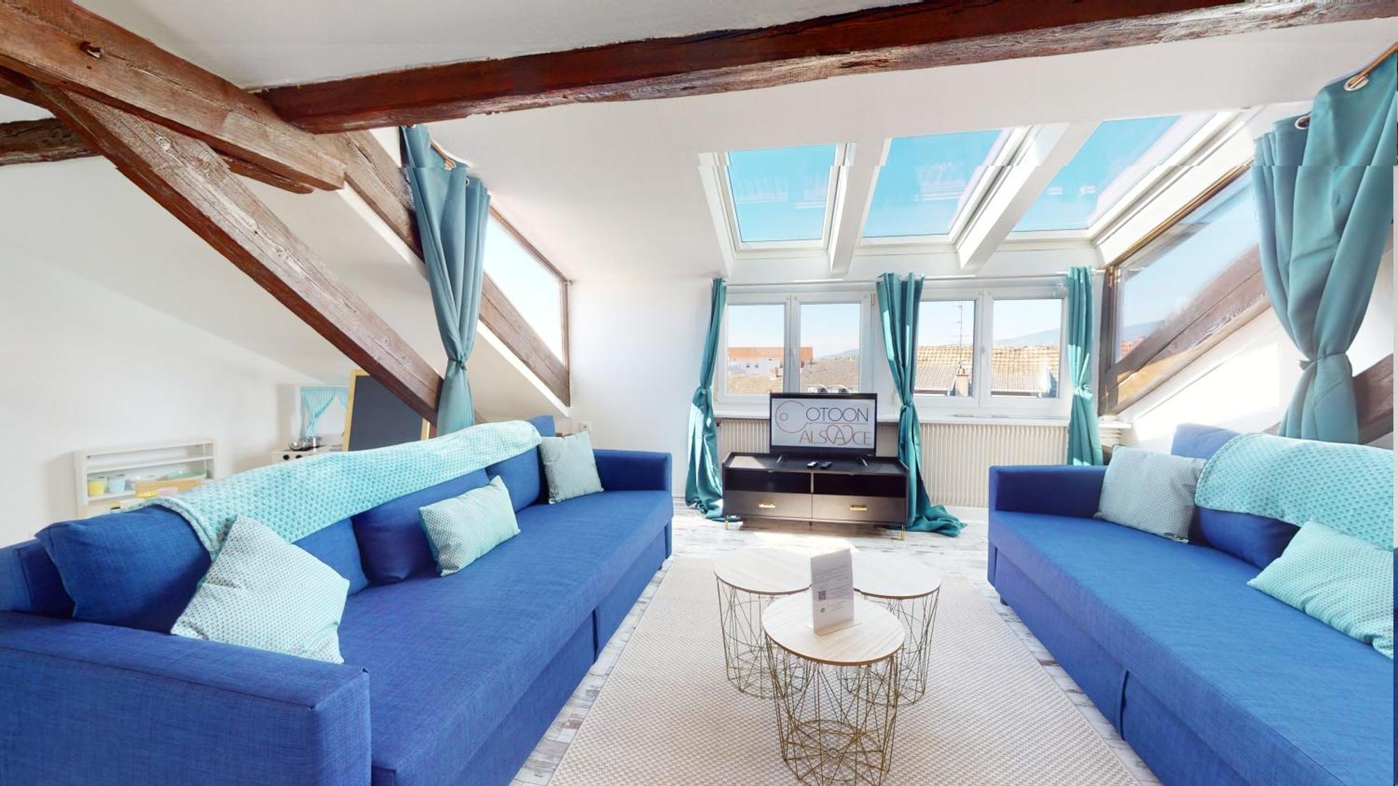 Apartment Le Cocon Colmarien - Proche Centre Et Gare - Stationnement Gratuit - 10 Personnes Colmar