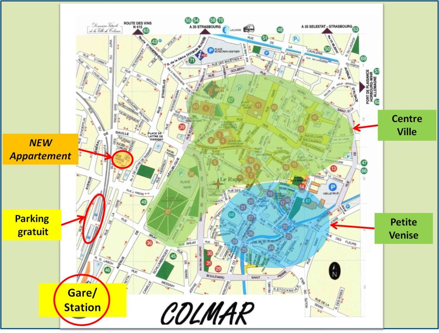 New Proche Gare Et Centre-ville * Colmar
