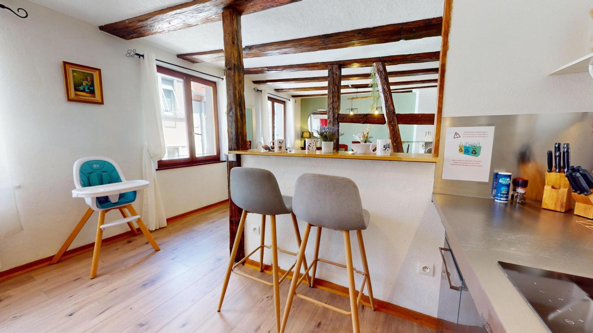 Appartement Au Petit Vauban 2 & Parking Colmar