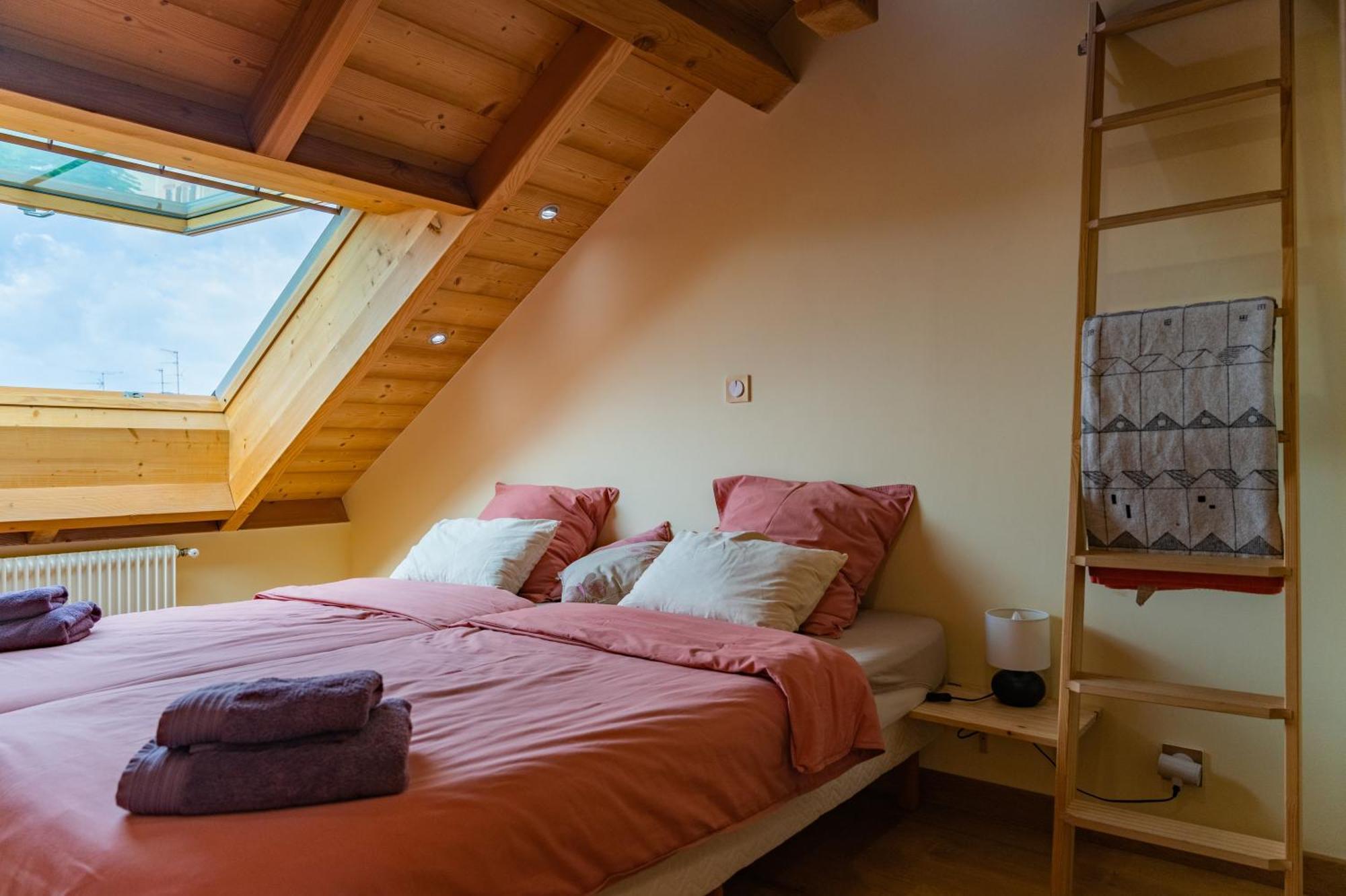 Combles Et Vous, Duplex T6 Colmar, Famille, Inclusive, Jardin&parking Vélos Appartement
