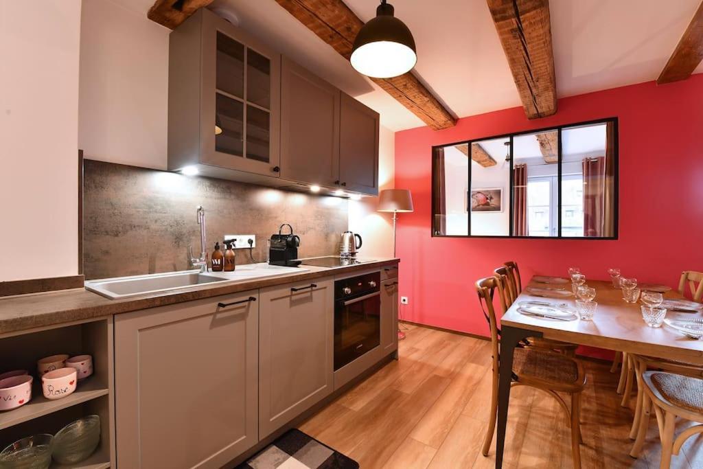 La Vie En Rose - 6p-3br Appartement Colmar