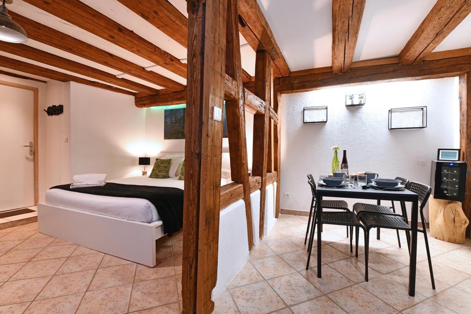 Zen - Maison Alsacienne - Lit King Size Appartement