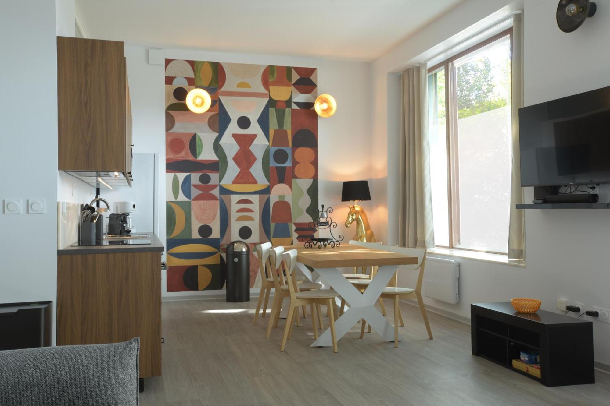 Apartment Au Cheval Blanc - Familial 6p Parking Prive Proche Centre