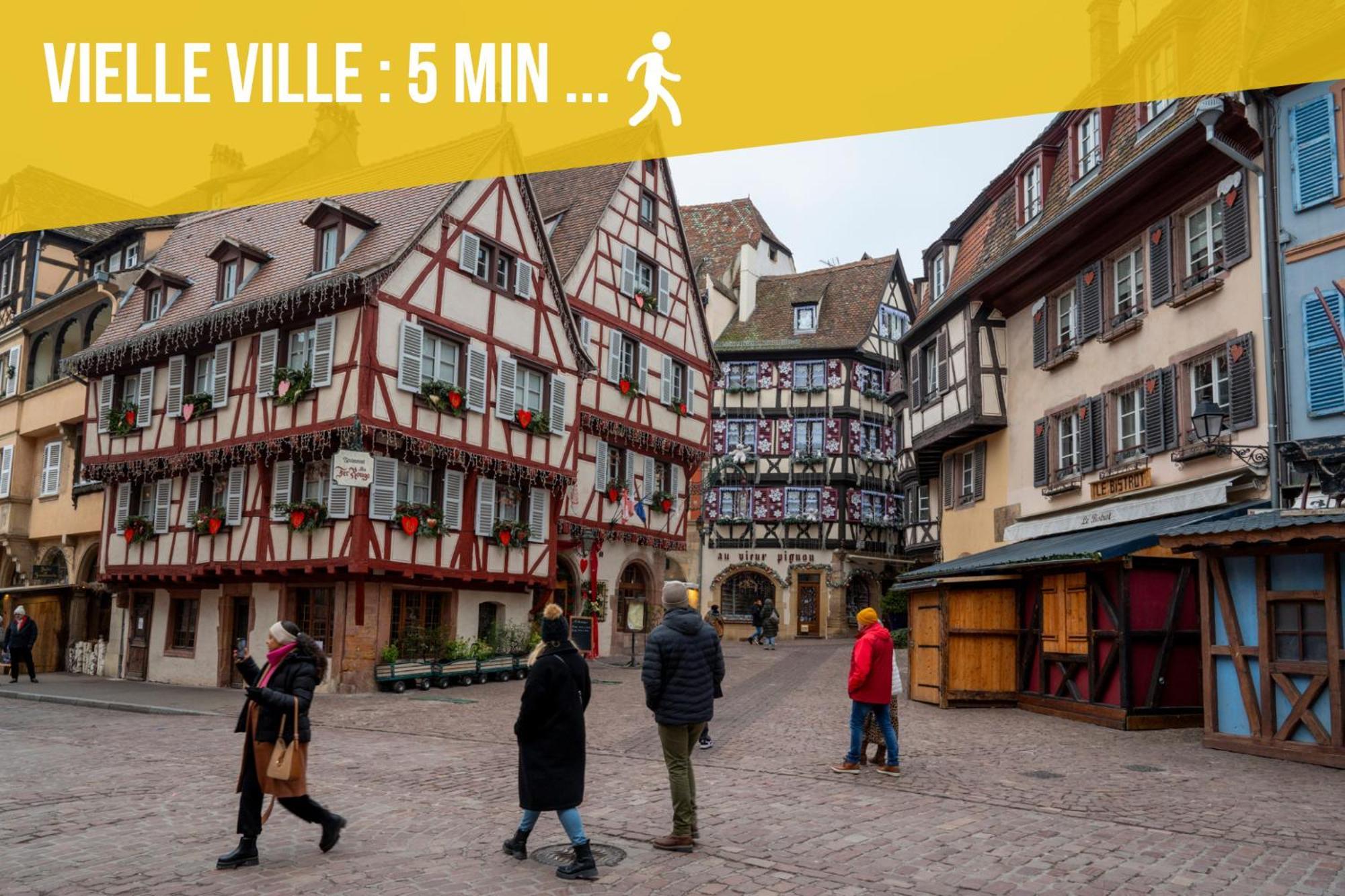 Couette-café Bretzel Twin Petite Venise Vieille Center Wi-fi